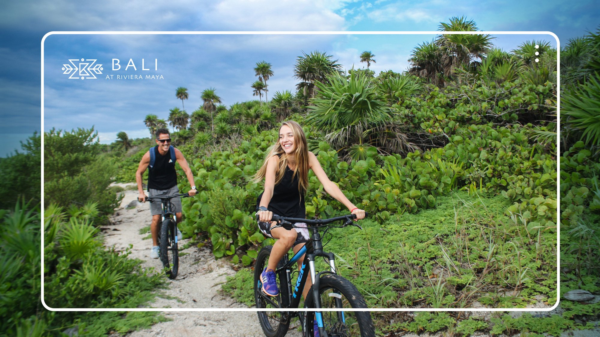 Bali Lifestyle - Paseo recreativo en bicicleta en la Riviera Maya