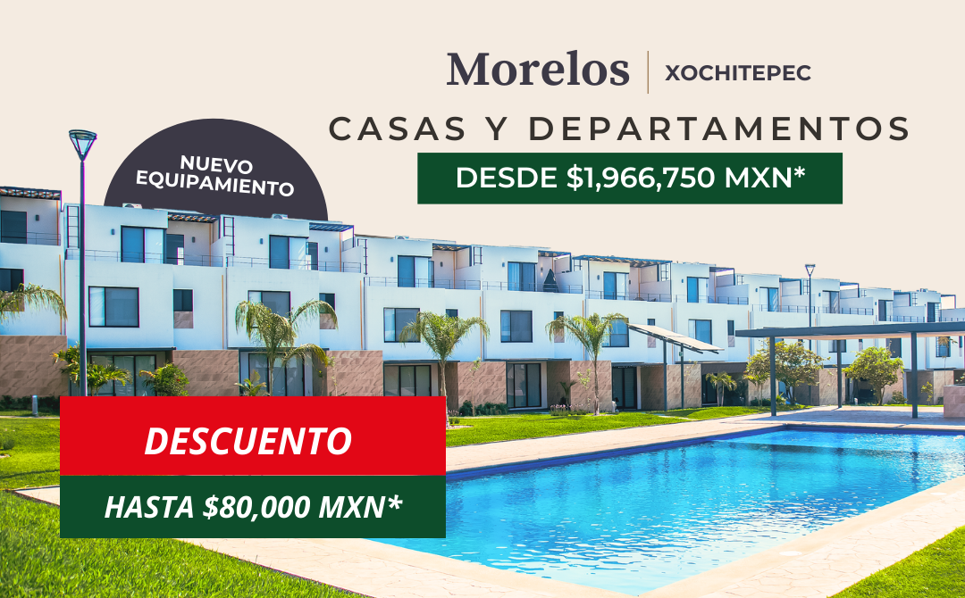 Santa Fe Lifestyle, casas y departamentos en Xochitepec