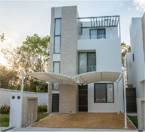 Estrena casa townhouse en Playa del Carmen